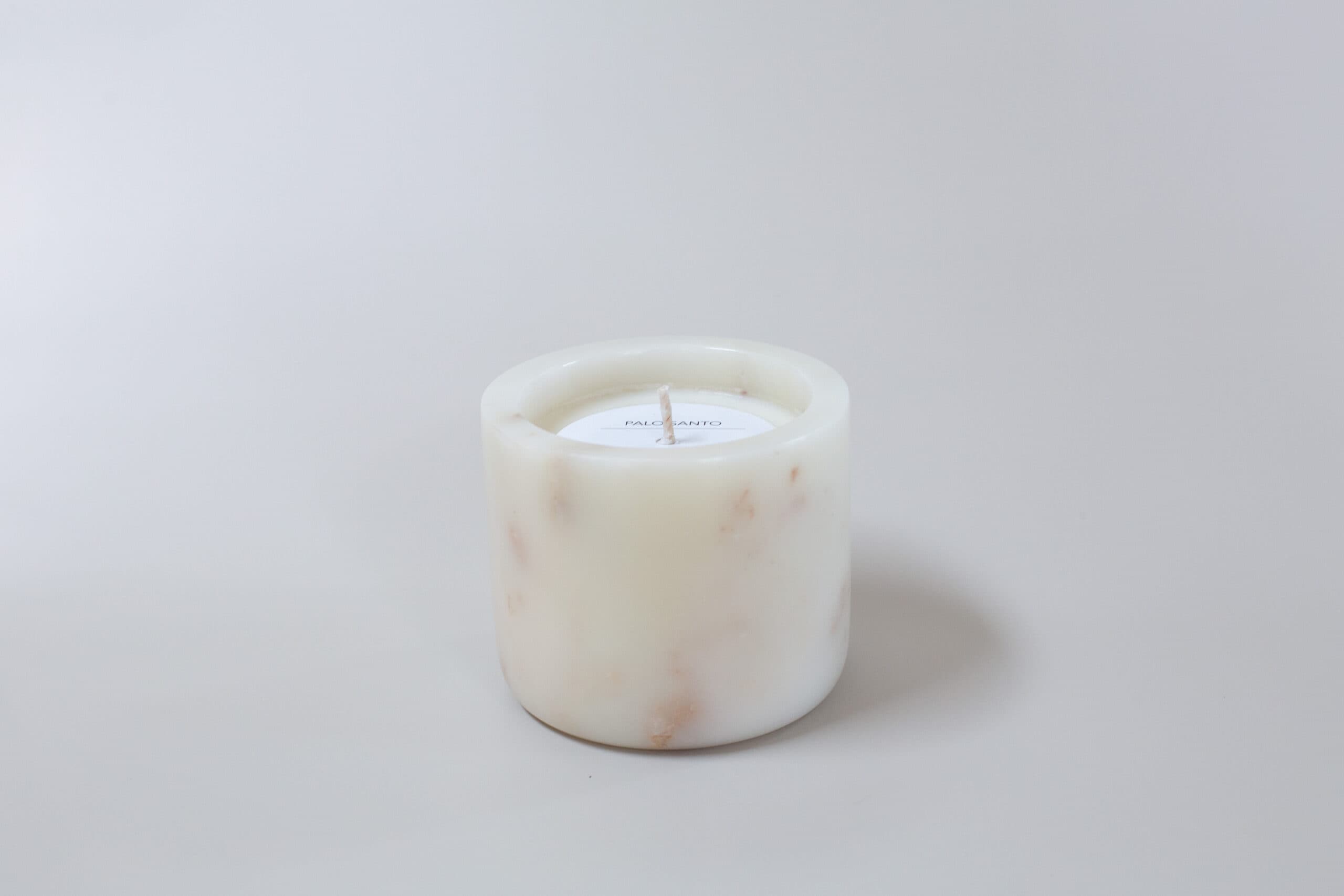 White Marble Candle - Palo Santo (6 Pack)